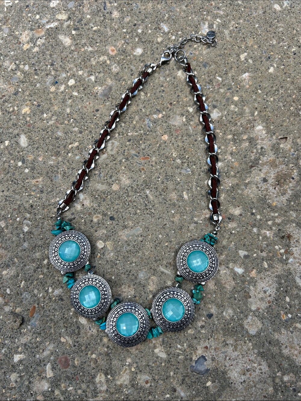 Ruby Road Turquoise Statement Necklace